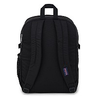 Jansport Main Campus Backpack Travel Or Work Bag W 15Inch Laptop Sleeve And Dual Water Bottle Pockets Black