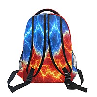 Mnsruu Lightning Backpack For Boy Teenage Girlskid Lightning Backpack 14 Inch Laptop Backpack Toddler Lightning Bookbag