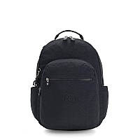 Kipling Womens Seoul 15 Laptop Backpack Durable Roomy With Padded Shoulder Straps Builtin Protective Sleeve