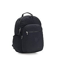 Kipling Womens Seoul 15 Laptop Backpack Durable Roomy With Padded Shoulder Straps Builtin Protective Sleeve