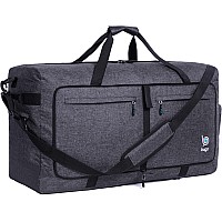 Bago Travel Duffel Bags For Traveling Women Men Foldable Weekender Duffle Bag With Shoes Compartment 100L Xlarge Duffle B