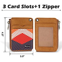 Mngarista Elastic Card Holder Wallet Slim Minimalist Wallet Vertical Credit Card Holder And Men Women Front Pocket Wallet Wit