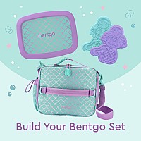 Bentgo Kids Lunch Bag Durable Doubleinsulated Lunch Bag For Kids 3 Holds Lunch Box Water Bottle Snacks Easyclean Wat