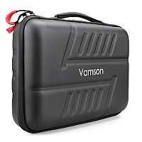 Vamson Large Carrying Case For Gopro Hero 11 10 9 8 7 6 5 4 3Dji Osmo Actionakasoapemaninsta360 One X Camera And Accessories