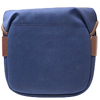 Billingham Hadley Digital Navy Canvaschocolate Leather