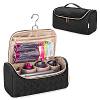 Yarwo Travel Case Compatible For Dyson Airwrap Complete Styler And Attachments Portable Storage Bag With Hanging Hook For Hair