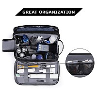 Bagsmart Toiletry Bag For Men Travel Toiletry Organizer Dopp Kit Waterresistant Shaving Bag For Toiletries Accessories Door R