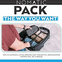 Nomatic Navigator Travel Backpack 32L Backpack With Laptop Compartment And 9L Builtin Expansion Antitheft Carryon Backpac