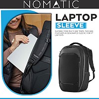 Nomatic Navigator Travel Backpack 32L Backpack With Laptop Compartment And 9L Builtin Expansion Antitheft Carryon Backpac