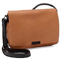 Serenity Crossbody Bag- Tan Body/Cafe Accents - Tan/Cafe