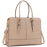 Laptop Bag For Women Leather Work Tote 156 Inch Laptop For Computer Bag Waterproof Business Office Professional Large Capacity