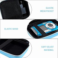 Leayjeen Underwater Camera Case Compatible With Yisencehicshon Waterproof Digital Camera Underwater Camera Full Hd 27K 48 Mp V