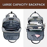 Lovevook Laptop Backpack For Women Men Unisex Travel Antitheft Work Bag Business Computer College Backpacks Purse Casual H