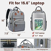 Lovevook Laptop Backpack For Women Men Unisex Travel Antitheft Work Bag Business Computer College Backpacks Purse Casual H