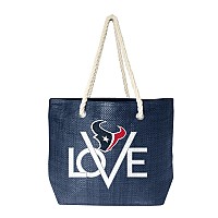 Littlearth Womens Nfl Houston Texans Love Tote Team Color 19 L X 6 W X 14 H