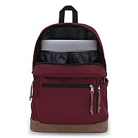 Jansport Right Pack Backpack Durable Daypack With Padded 15 Laptop Sleeve Spacious Main Compartment Integrated Water Bottl