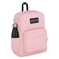 Jansport Superbreak Backpack Durable Lightweight Premium Backpack Misty Rose