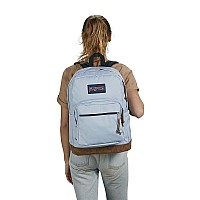 Jansport Right Pack Backpack Durable Daypack With Padded 15 Laptop Sleeve Spacious Main Compartment Integrated Water Bottl