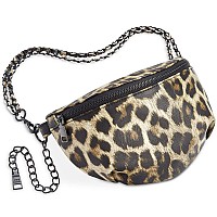 Steve Madden Safari Crossbody Convertible Belt Bag Leopard