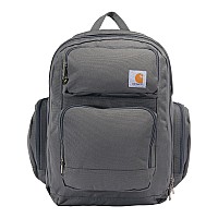 Carhartt Force Pro Backpack With 17Inch Laptop Sleeve And Portable Charger Compartment Grey One Size