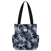 Kamo Floral Tote Bag Waterproof Lightweight Handbags Travel Shoulder Bag For Hiking Yoga Gym Swimming Travel Beach