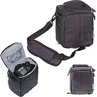 Navitech Black Dslr Slr Camera Bag Compatible With Nikon Coolpix P950 Camera