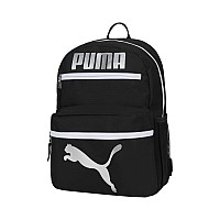 Puma Unisex Child Meridian Backpacks Blackmetallic Youth Size Us