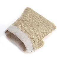 20Pcs 7X9 Inch Burlap Gift Bags With Drawstring Recyclable Linen Sacks Bag For Wedding Favors Party Diy Craft