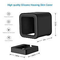 Holaca Silicone Skin For Wyze Cam V3 Come With Quick Wall Mount Bracket Antiscratch Protective Cover Extra Protect Wyze Ca