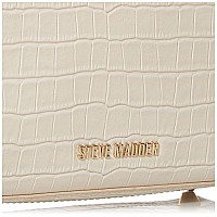 Steve Madden Purec Croco Box Bag Bone