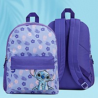 Disney Backpack For Girls Stitch School Bags For Girls Purple