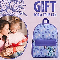 Disney Backpack For Girls Stitch School Bags For Girls Purple