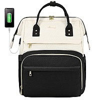 Lovevook Laptop Backpack For Women Fashion Business Computer Backpacks Travel Bags Purse Doctor Nurse Work Backpack With Usb Por