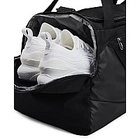 Under Armour Unisexadult Undeniable 50 Duffle Black 001Metallic Silver Medium