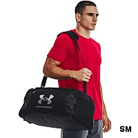 Under Armour Unisexadult Undeniable 50 Duffle Black 001Metallic Silver Medium