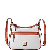 Dooney Bourke Handbag Pebble Grain Presley Crossbody White