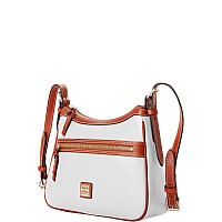 Dooney Bourke Handbag Pebble Grain Presley Crossbody White