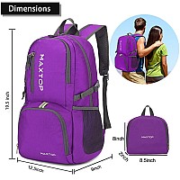 Maxtop 4050L Lightweight Packable Backpack For Hiking Traveling Camping Water Resistant Foldable Outdoor Travel Daypack