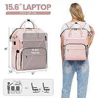 Lovevook Laptop Backpack For Women Teacher Backpack Nurse Bagwork Bag Backpack Purse Bag Antitheft Travel Backpack With Usb Ch