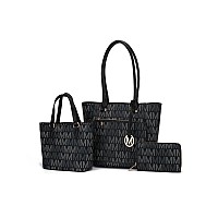 Lady II M Signature Tote & Wallet Set(D0102Hg6J5Y)