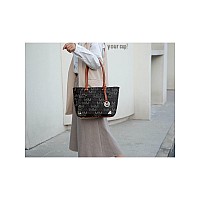 Lady II M Signature Tote & Wallet Set(D0102Hg6J5Y)