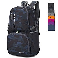 Maxtop 4050L Lightweight Packable Backpack For Hiking Traveling Camping Water Resistant Foldable Outdoor Travel Daypack