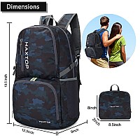 Maxtop 4050L Lightweight Packable Backpack For Hiking Traveling Camping Water Resistant Foldable Outdoor Travel Daypack