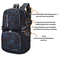 Maxtop 4050L Lightweight Packable Backpack For Hiking Traveling Camping Water Resistant Foldable Outdoor Travel Daypack