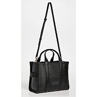 Marc Jacobs Womens The Leather Medium Tote Bag Black One Size