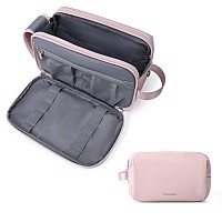 Bagsmart Large Toiletry Bag For Women Cosmetic Makeup Bag Organizer Travel Bag For Toiletries Dopp Kit Waterresistant Shavin