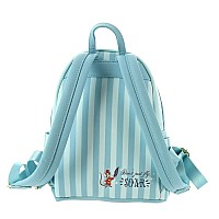 Loungefly Dumbo 80Th Anniversary Dont Just Fly Mini Backpack Light Blue