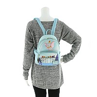 Loungefly Dumbo 80Th Anniversary Dont Just Fly Mini Backpack Light Blue