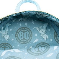 Loungefly Dumbo 80Th Anniversary Dont Just Fly Mini Backpack Light Blue