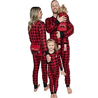 Lazy One Flapjacks Matching Pajamas For The Dog Baby Kids Teens And Adults Plaid Bear Cheeks Xxxlarge